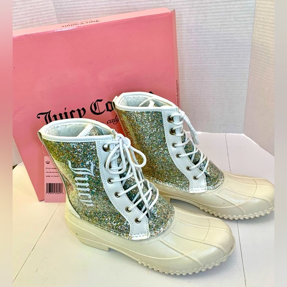 Juicy Couture Shoes - Juicy couture rain boots size 10 New
